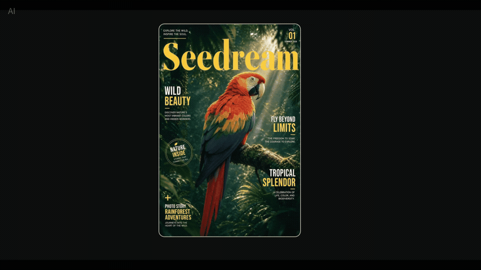 From one flat image to separated, editable layers